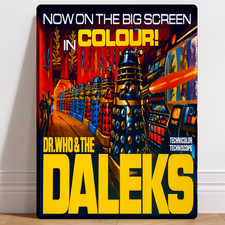Daleks Dr Who Aluminium Metal