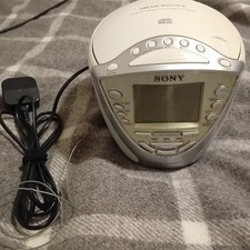 Sony Dream Machine ICF-CD843L CD Player FM/AM - Tested
