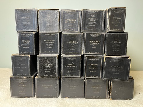 Aeolian piano rolls note - rolls, 88-note