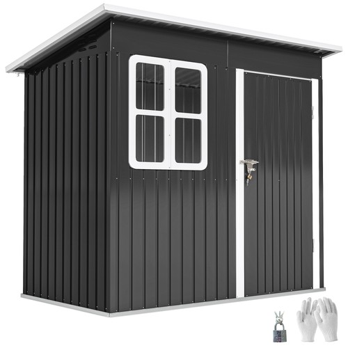 Outsunny 4ft galvanised - 4ft,