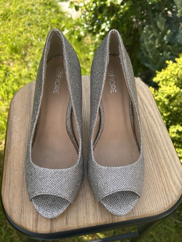 Pair silver glitter - silver,