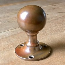 Single Brass Antique Door Knob