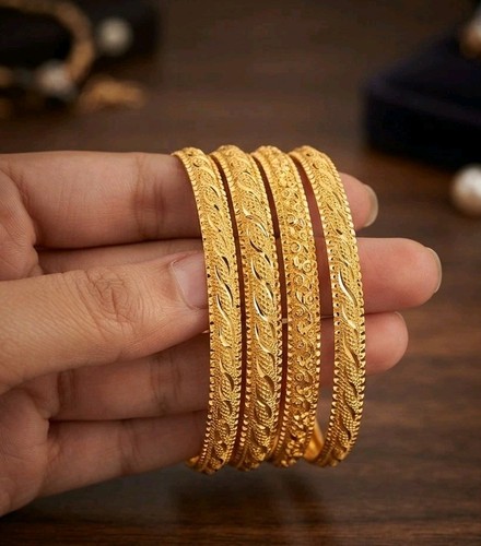 Ethnic bangles 22k - bangles, plated