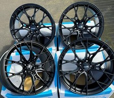 Alloy Wheels 20" X Lite Fr Bmw 5 6 Series E12 E24 E34 E39 E60 E61 E63 Black