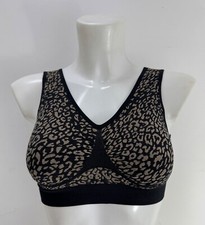Ladies New Avon Comfy Seemles L Trim Bralette Top Size 8-10 12-14