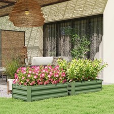 2x Raised Garden Beds