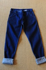 1950s/1960s Sanforized selvedge Western jeans. NEW. 34" waist, 32" inside leg.