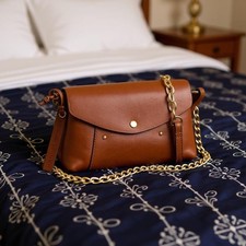 Genuine Leather Brown