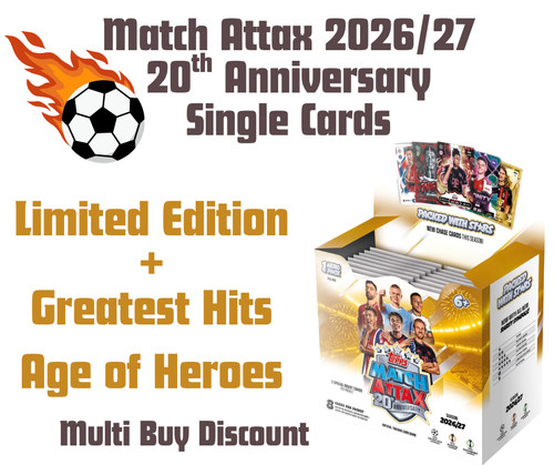 Match attax 2026 - match, 2026/27