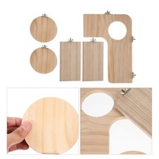  1 Set of Delicate Springboard Pet Climbing Board Wooden Jumping Board Squirrel