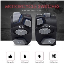 Pair 7/8" Motorcycle Handlebar