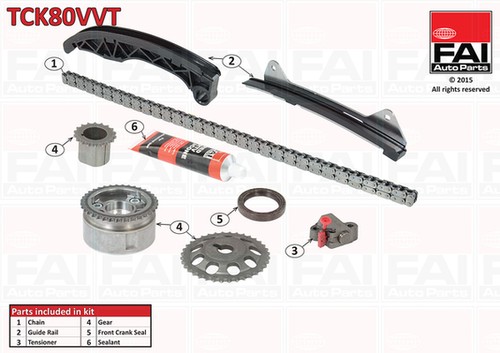 Tck80vvt fai autoparts timing - tck80vvt,
