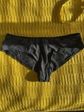 Ann summers  knickers  size  16 black sparkling front