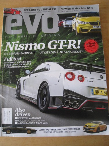 Evo magazine 199 nissan r - magazine,