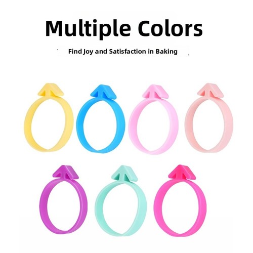 Silicone piping bag securing - piping,