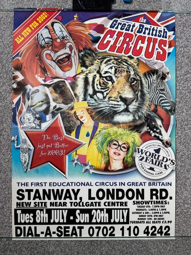 Great british circus poster - great,