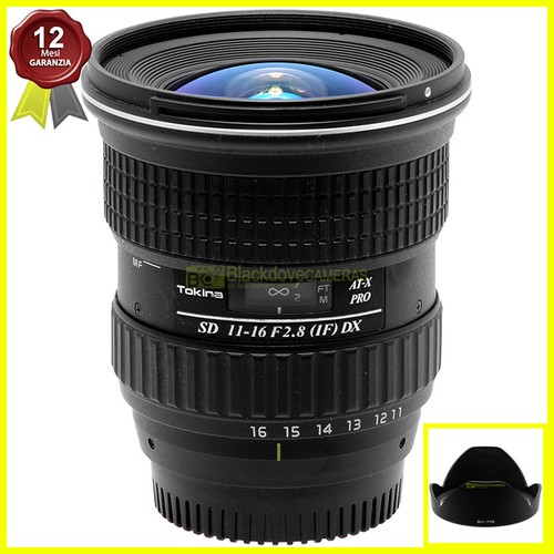 Tokina 16mm 8 if dx - f2.8,
