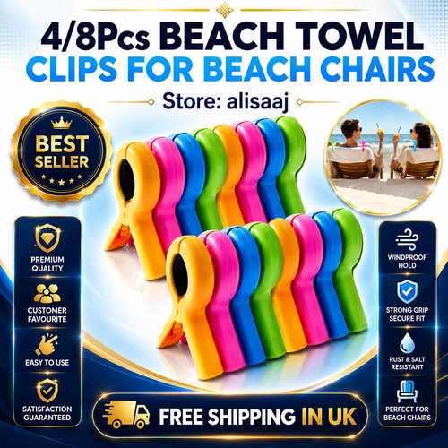 Sunbed beach towel clips - sunbed,