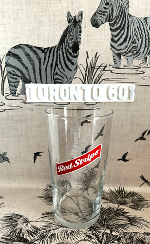 Red stripe jamaican lager beer - red,