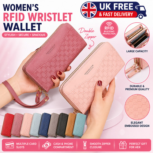 Ladies leather wallet - ladies, pu