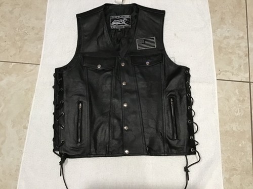Vintage black leather - vintage,