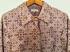 NEW without Tag Rocha John Rocha Dusky Pine Brocade Formal Women Coat size 14UK