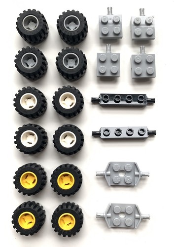 Lego wheels axles - axles, bundle