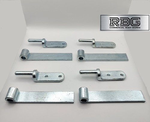Straight hinge gudgeon - 4x,
