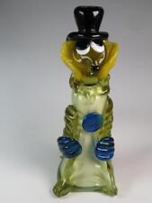RARE MURANO Venetian Glass Company Art Glass Clown Figurine Original Label