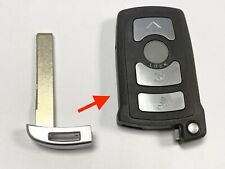 RFC HU92 key blade for for BMW 7 Series E65 E66 4 button remote fob 2001 - 2008