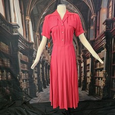 Vintage DEADSTOCK 1940s Dress