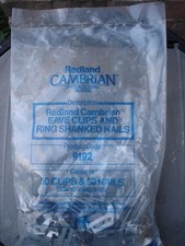Redland Cambrian Slate    Eave Clips and Ring Shanked nails   9192