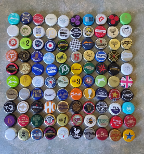 100 all different bottle - all,