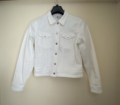 White denim jacket classic - jacket,