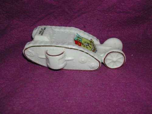 Crested china ww1 tank crest - crested,
