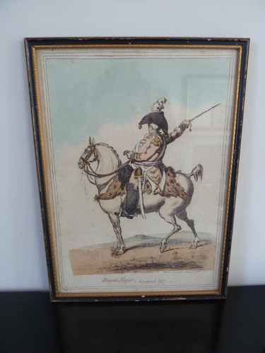 Original gillray print - original,