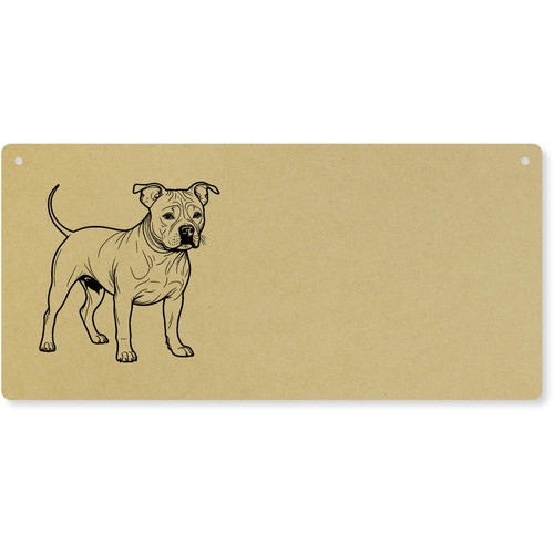 Staffordshire terrier door - 'staffordshire,