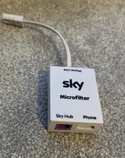 Original Genuine SKY Microfilter for Sky Broadband Internet Router ADSL