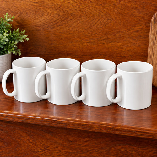 Set white ceramic - set, of
