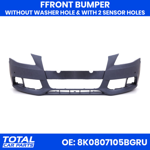 Front bumper without - bumper,