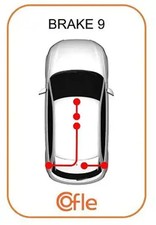 Handbrake cable Rear 491.4