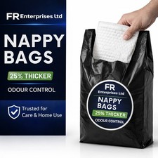 Adult Nappy Bags 10% Thicker