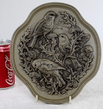 Vintage Poole Pottery BLA Stoneware Autumn Plaque from the Four Seasons Series