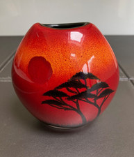 Poole Pottery  Volcano Purse