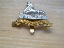 The Lincolnshire Regiment Military Hat-Cap Badge