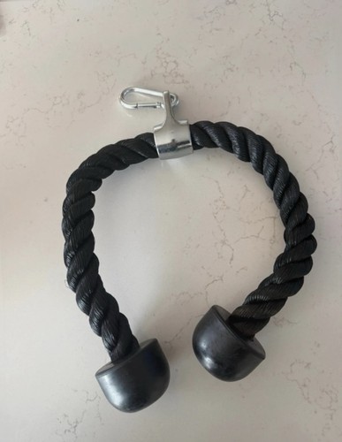 Gym tricep rope pull - rope, down