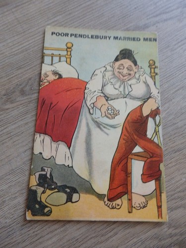 Novelty postcard poor - postcard,