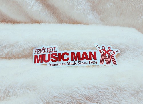 Ernie ball music man - music, red