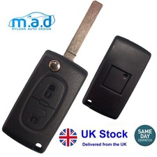 2x Button Replacement Flip Key