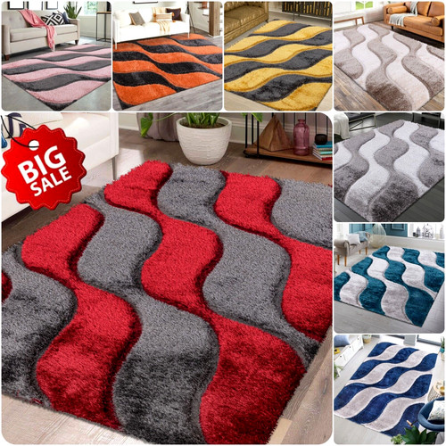 Thick large shaggy rugs - thick,